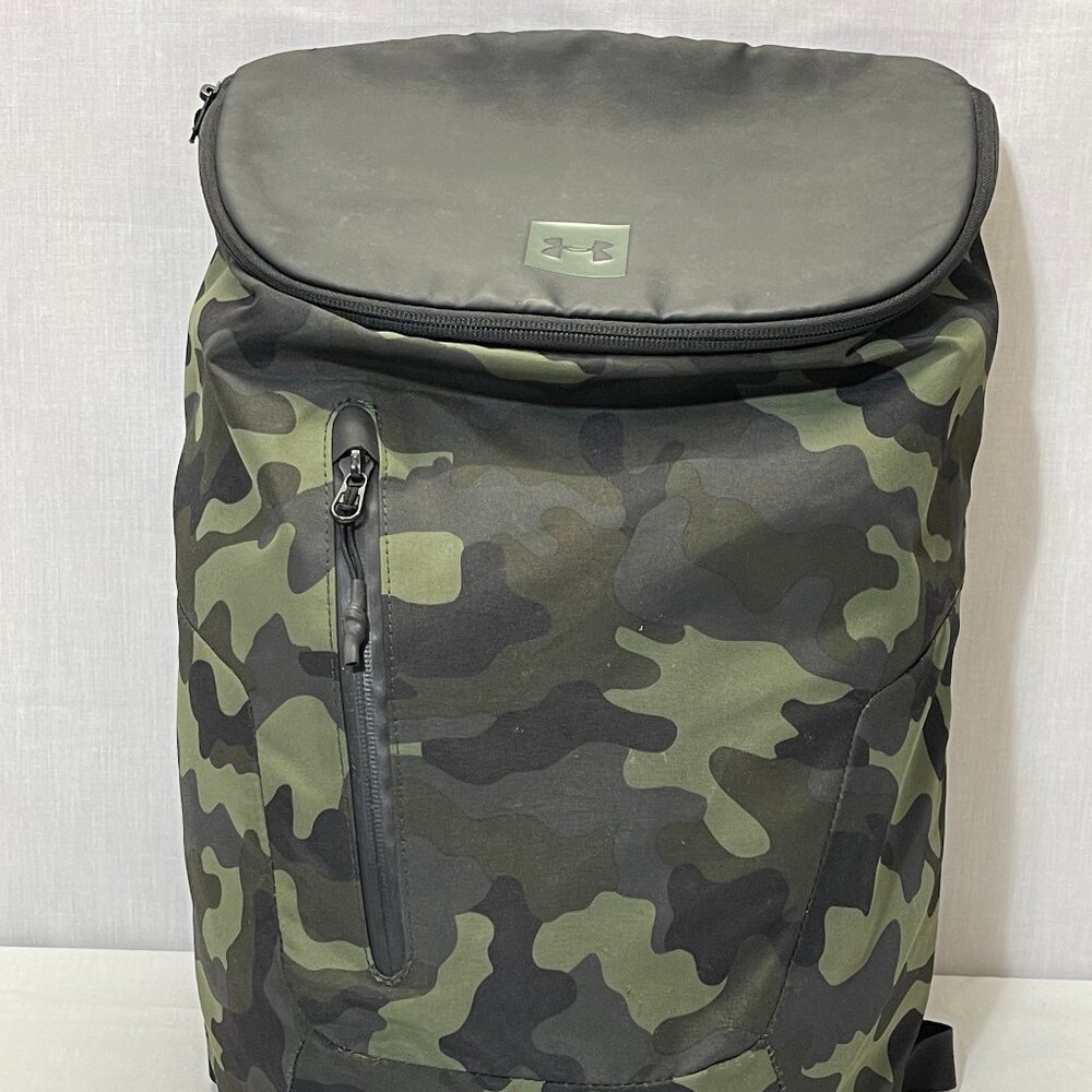 Under Armour Storm Camo Unisex Lifestyle Backpack Water Resistant | Rare